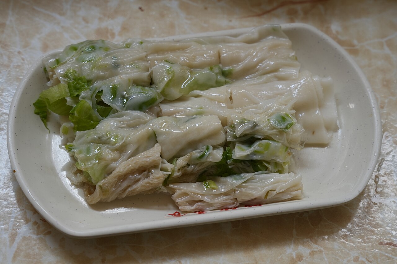 江门老街食店的斋肠粉
